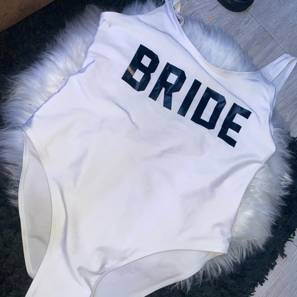 Bride one piece swimsuit - Picture 3 of 5